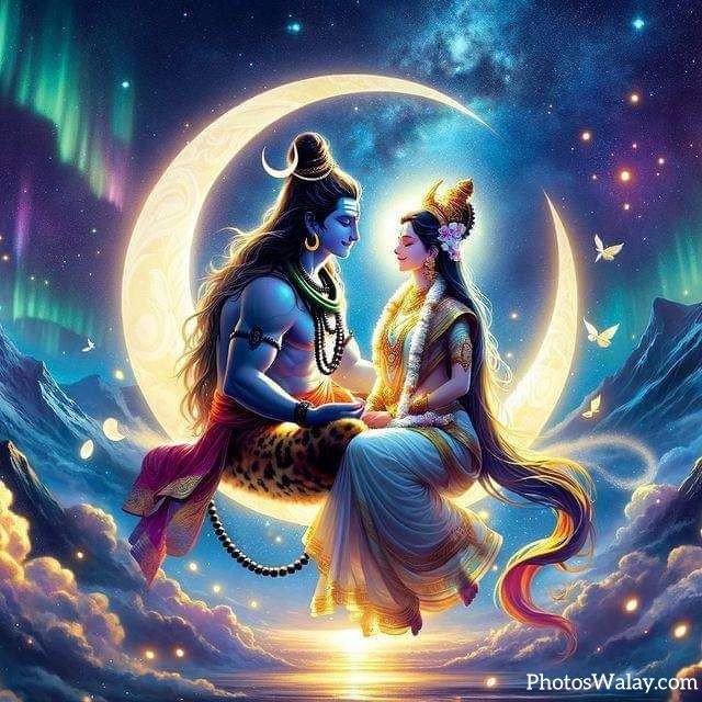 shiv parvati images love