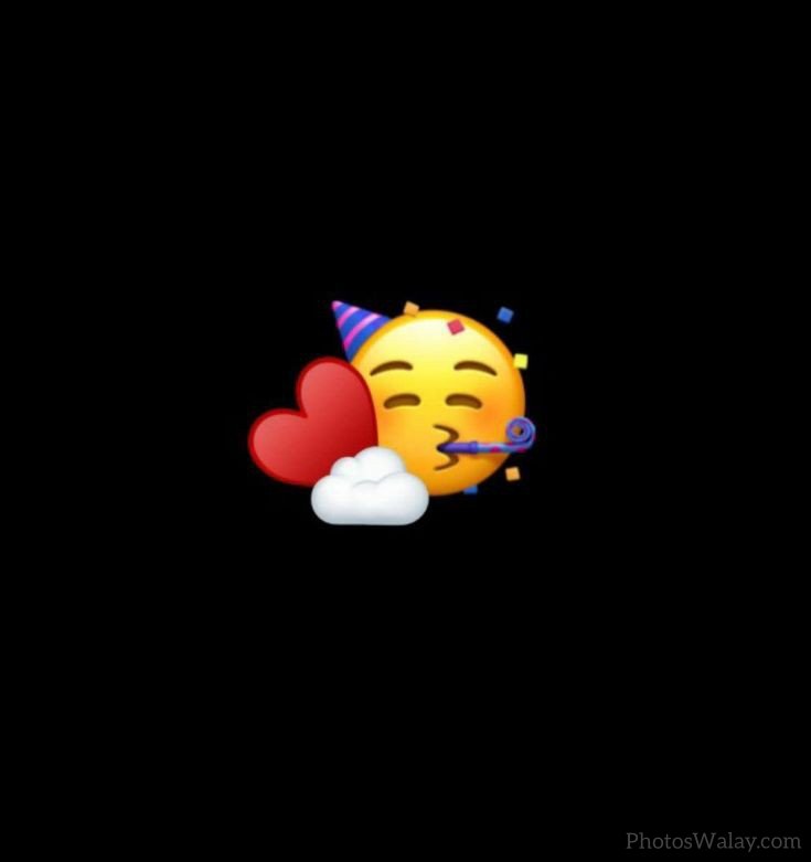 love emoji dp