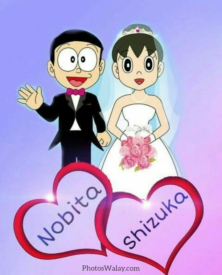 Nobita Shizuka Love Photo