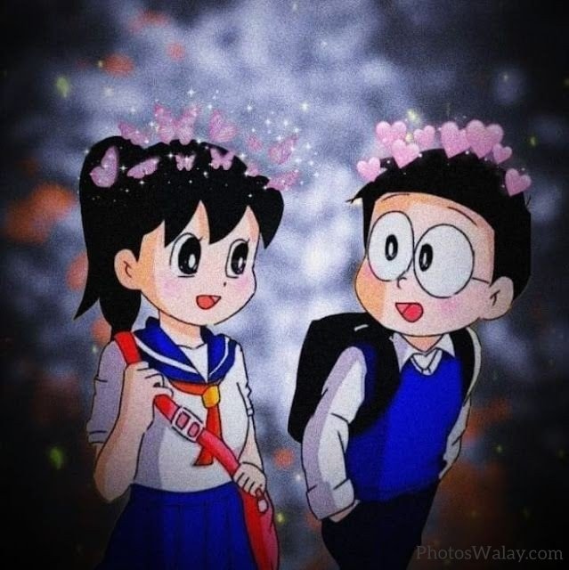 Nobita Shizuka Love Photo