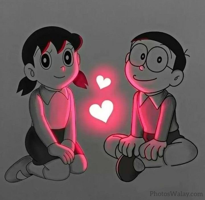 Nobita Shizuka Love Photo