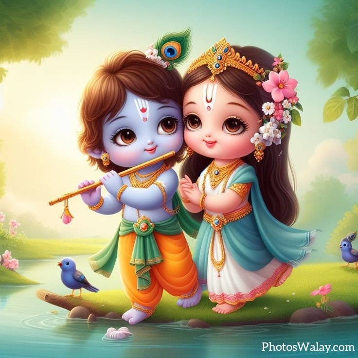 radha krishna dp