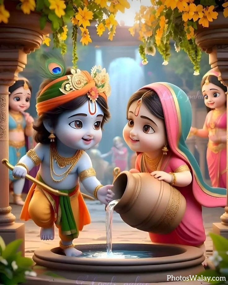 radha krishna dp