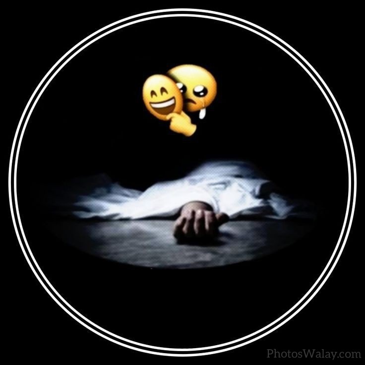 sad emoji dp