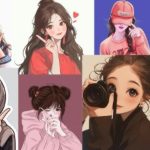 Trending Instagram Cartoon DP for Girls for Every Mood