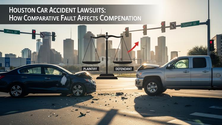 Houston Car Accident Lawsuits: How Comparative Fault Affects Compensation